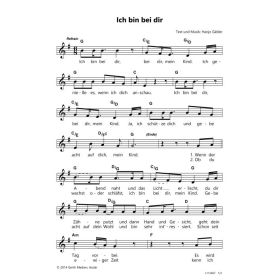 Produktbild des Artikels Noten - Download Ich bin bei dir