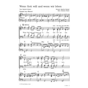 Produktbild des Artikels Noten - Download Wenn Gott will und wenn wir leben