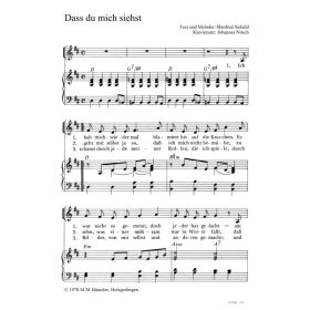 Produktbild des Artikels Noten - Download Dass du mich siehst