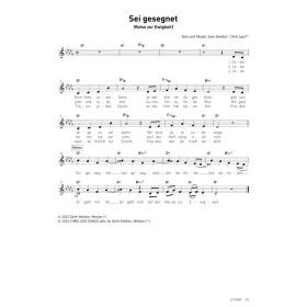 Produktbild des Artikels Noten - Download Sei gesegnet (Reise zur Ewigkeit)
