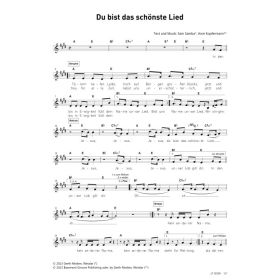 Produktbild des Artikels Noten - Download Du bist das schönste Lied