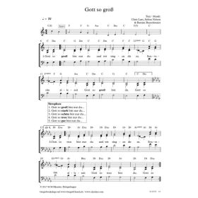 Produktbild des Artikels Noten - Download So groß