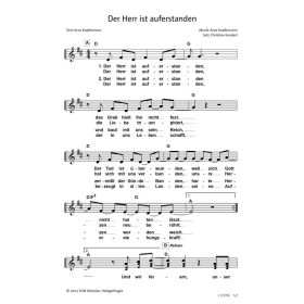 Produktbild des Artikels Noten - Download Der Herr ist auferstanden