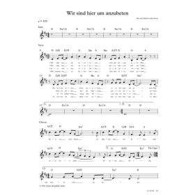 Produktbild des Artikels Noten - Download Wir sind hier um anzubeten