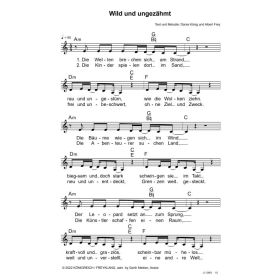 Produktbild des Artikels Noten - Download Wild und ungezähmt