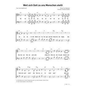 Produktbild des Artikels Noten - Download Weil sich Gott zu uns Menschen stellt