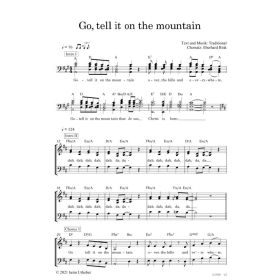 Produktbild des Artikels Noten - Download Go, Tell It On The Mountain