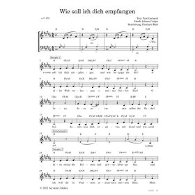 Produktbild des Artikels Noten - Download Wie soll ich dich empfangen