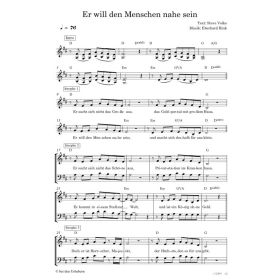 Produktbild des Artikels Noten - Download Er will den Menschen nahe sein