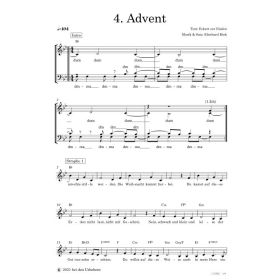 Produktbild des Artikels Noten - Download Vierter Advent