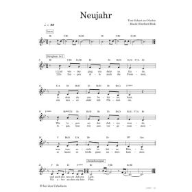 Produktbild des Artikels Noten - Download Neujahr