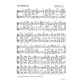 Produktbild des Artikels Noten - Download Ich danke dir