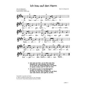 Produktbild des Artikels Ich trau auf den Herrn / Jeg stoler på Herren (Noten - Download)