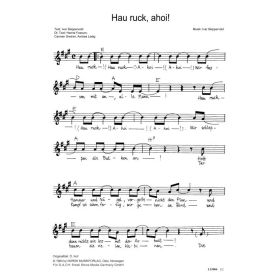 Produktbild des Artikels Hau ruck, ahoi! / O, hoi! (Noten - Download)