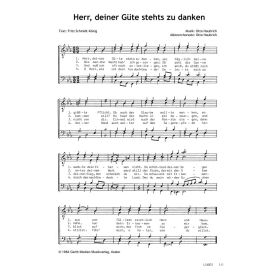 Produktbild des Artikels Herr, deiner Güte stehts zu danken (Noten - Download)