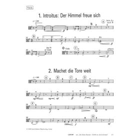 Produktbild des Artikels Gelobt sei, der da kommt (VIOLA) (Noten - Download)