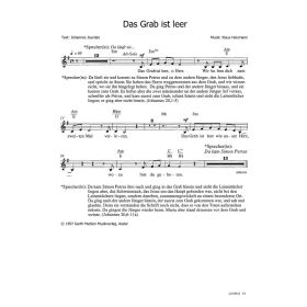 Produktbild des Artikels Noten - Download Das Grab ist leer