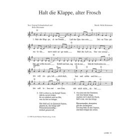 Produktbild des Artikels Halt die Klappe, alter Frosch (Noten - Download)