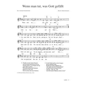 Produktbild des Artikels Noten - Download Wenn man tut, was Gott gefällt