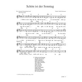 Produktbild des Artikels Noten - Download Schön ist der Sonntag