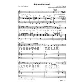 Produktbild des Artikels Noten - Download Gott, wir danken dir