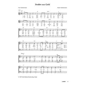 Produktbild des Artikels Noten - Download Straßen aus Gold