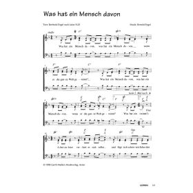 Produktbild des Artikels Noten - Download Was hat ein Mensch davon