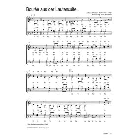 Produktbild des Artikels Noten - Download Bourée aus der Lautensuite
