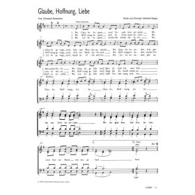 Produktbild des Artikels Noten - Download Glaube, Hoffnung, Liebe