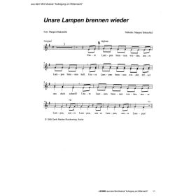 Produktbild des Artikels Noten - Download Unsre Lampen brennen wieder