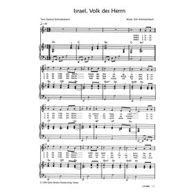 Produktbild des Artikels Noten - Download Israel, Volk des Herrn