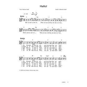Produktbild des Artikels Noten - Download Hallo