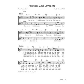 Produktbild des Artikels Forever: God Loves Me (Noten - Download)
