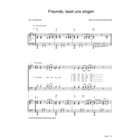 Produktbild des Artikels Noten - Download Freunde, lasst uns singen