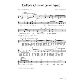 Produktbild des Artikels Ein Hoch auf unsern besten Freund (Noten - Download)