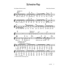 Produktbild des Artikels Schweine-Rap (Noten - Download)