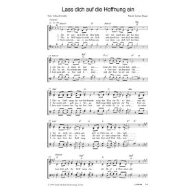 Produktbild des Artikels Lass dich auf die Hoffnung ein (Noten - Download)