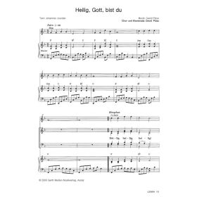 Produktbild des Artikels Heilig, Gott, bist du (Noten - Download)