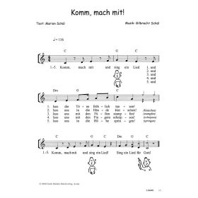 Produktbild des Artikels Komm, mach mit! (Noten - Download)