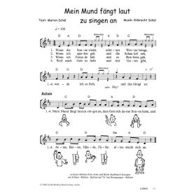 Produktbild des Artikels Mein Mund fängt laut zu singen an (Noten - Download)