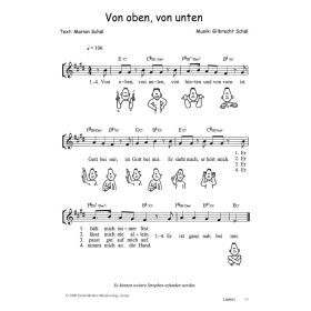 Produktbild des Artikels Noten - Download Von oben, von unten