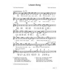 Produktbild des Artikels Noten - Download Löwen-Song
