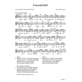 Produktbild des Artikels Noten - Download Freundschaft