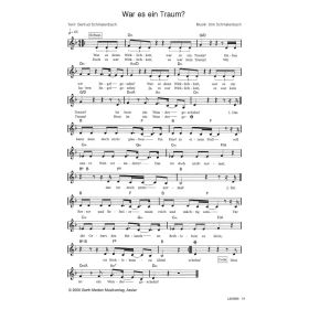 Produktbild des Artikels War es ein Traum (Noten - Download)