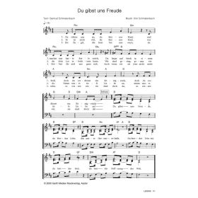 Produktbild des Artikels Du gibst uns Freude (Noten - Download)