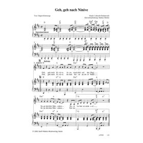 Produktbild des Artikels Noten - Download Geh, geh nach Ninive