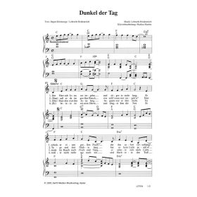 Produktbild des Artikels Noten - Download Dunkel der Tag