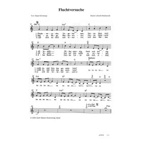 Produktbild des Artikels Noten - Download Fluchtversuche