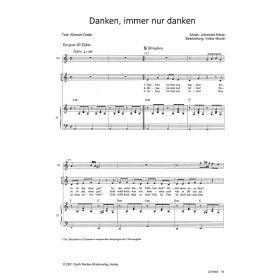 Produktbild des Artikels Danken, immer nur danken?! (Noten - Download)