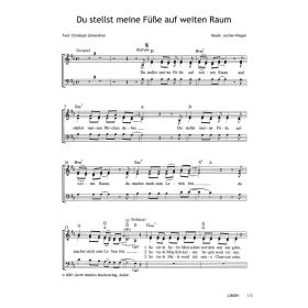 Produktbild des Artikels Noten - Download Du stellst meine Füße auf weiten Raum
